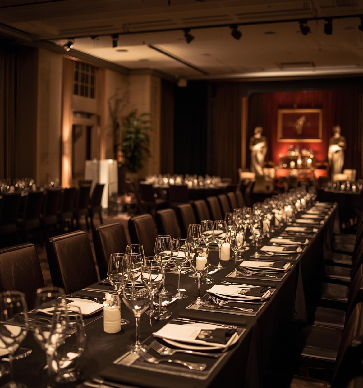 Ambiente de evento corporativo